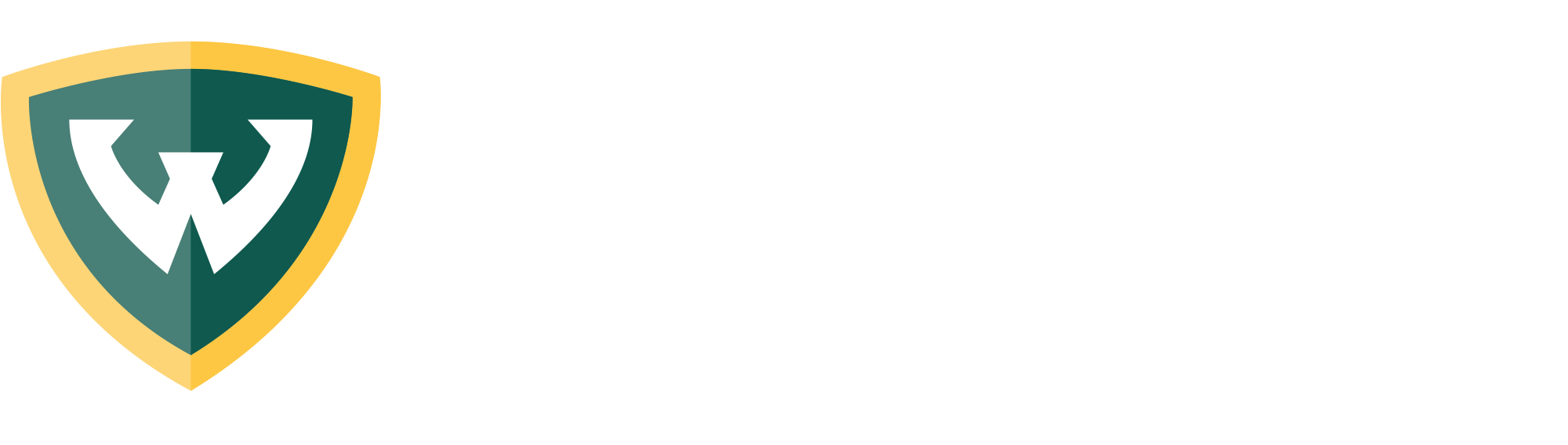Wayne State University logo with text: James and Patricia Anderson College of Engineering