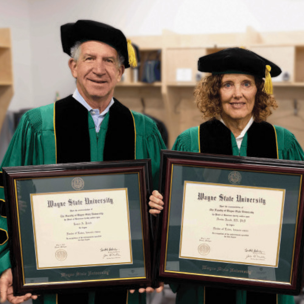 Dr. Denise and Jamie Jacob