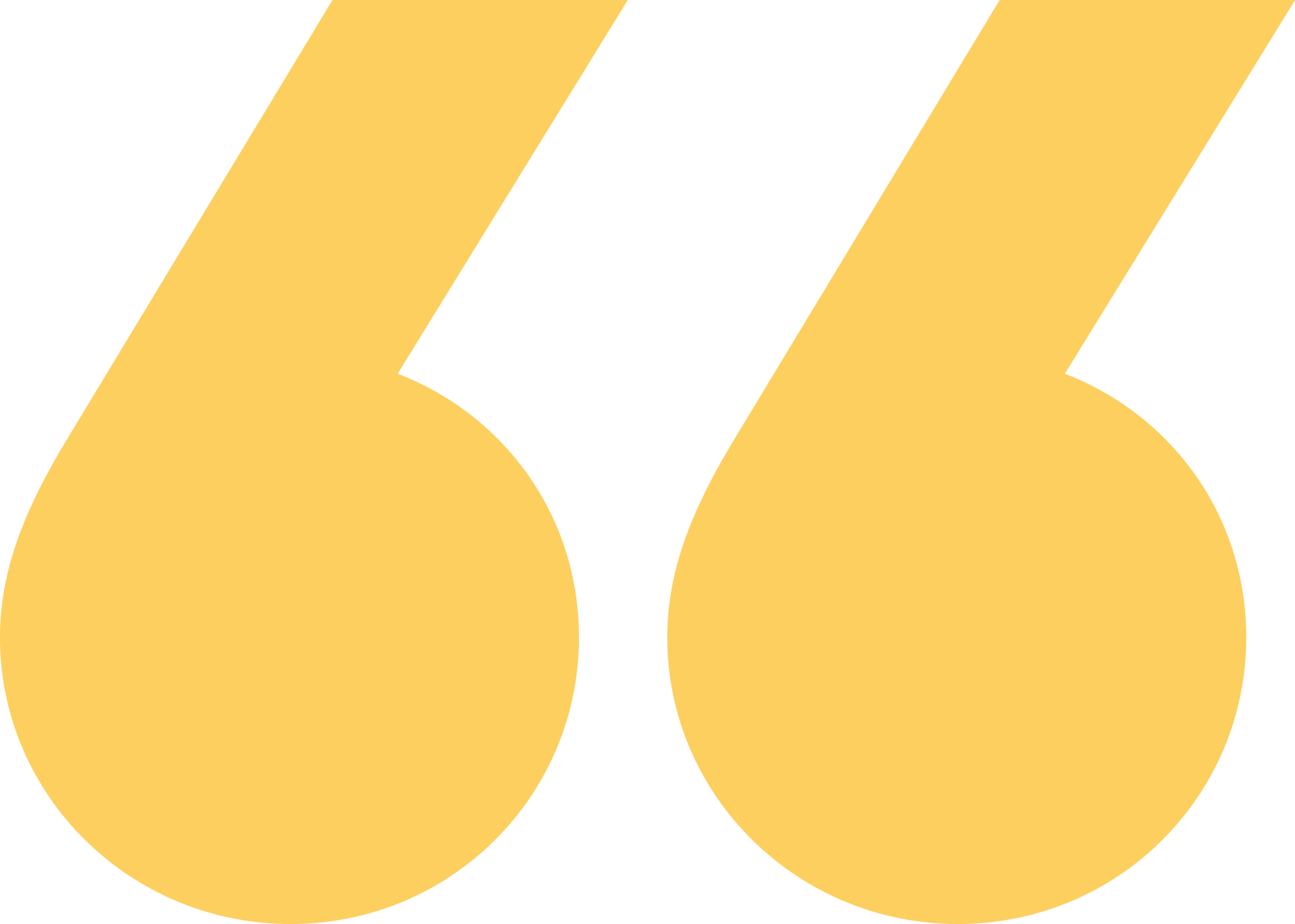 yellow opening quotation